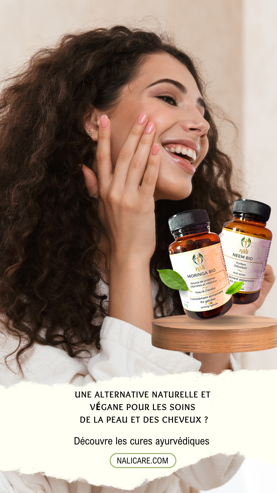 Moringa : Pour une Pousse rapide des cheveux