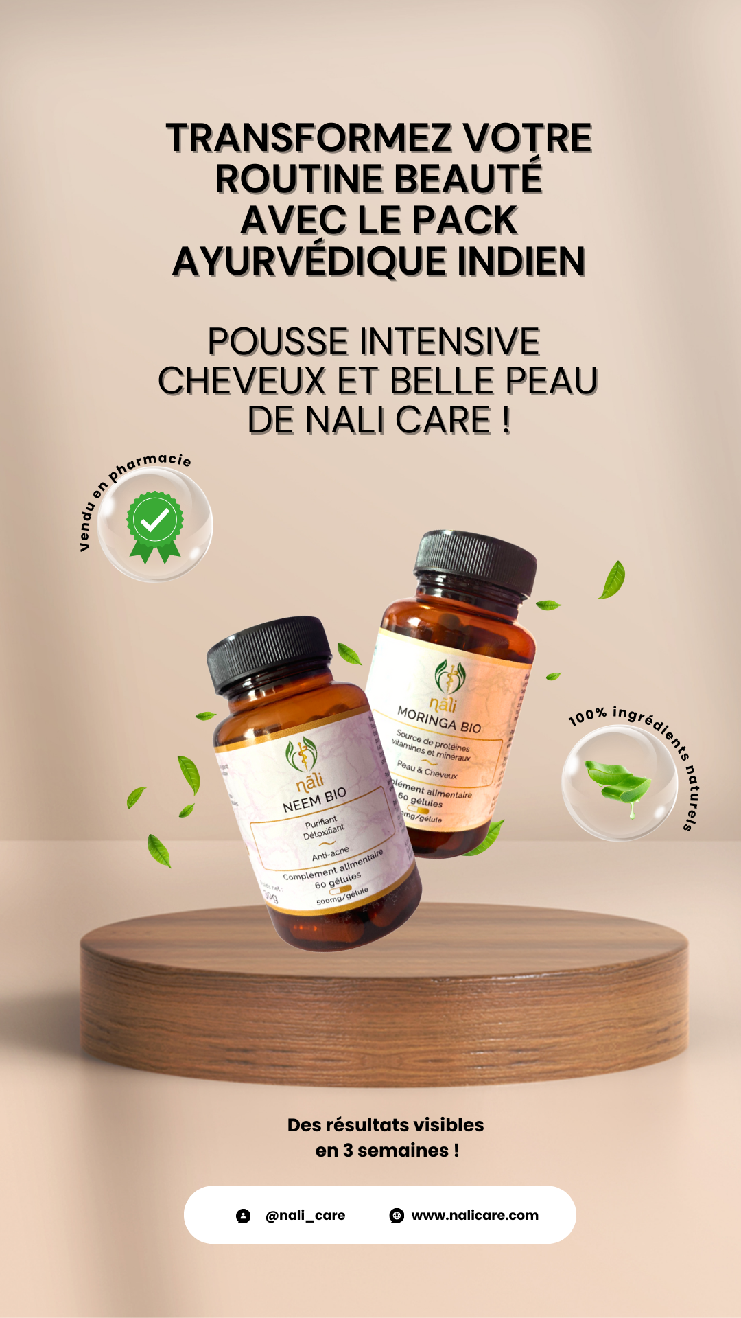 Combo Pousse Intensif Cheveux & Skincare