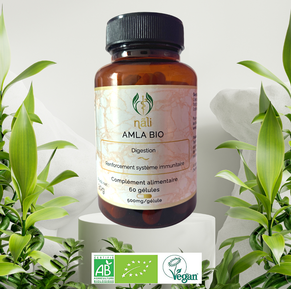 Amla Bio Pousse et volume cheveux - Digestion, Amélioration transit , Amincissement
