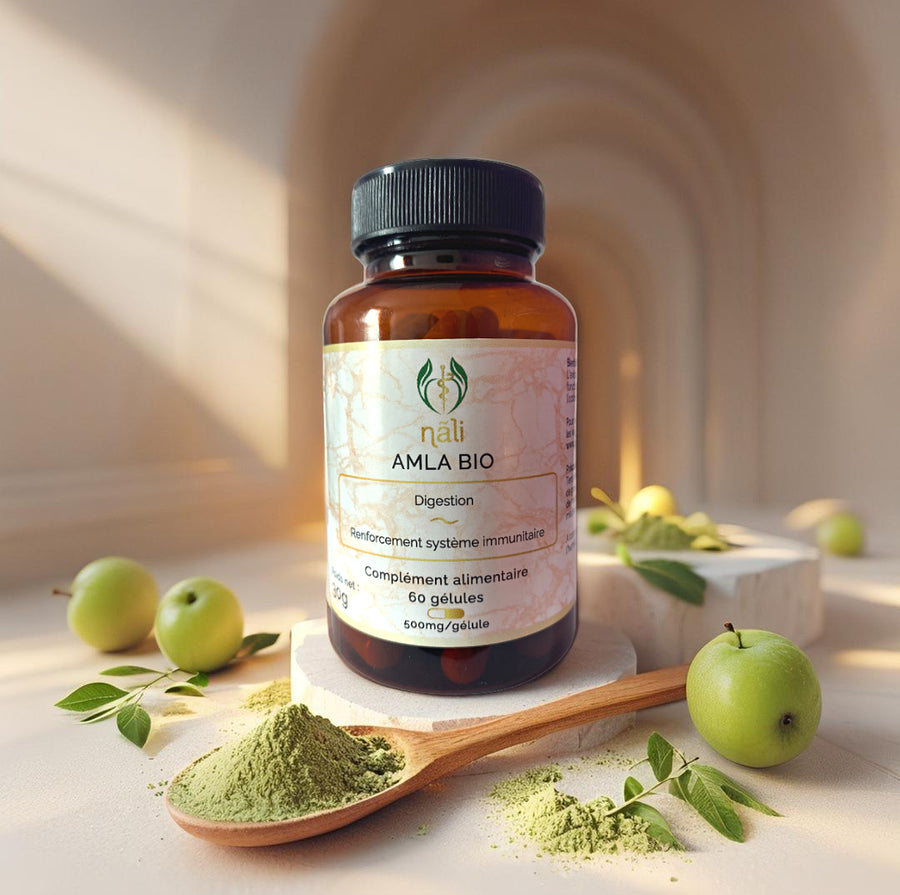 Amla Bio Pousse et volume cheveux - Digestion, Amélioration transit , Amincissement