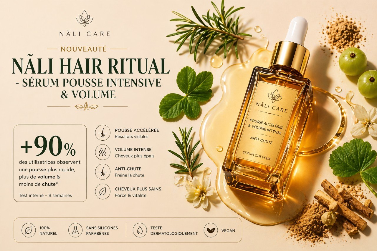 NĀLI HAIR RITUAL - Sérum Pousse Intensive & Volume